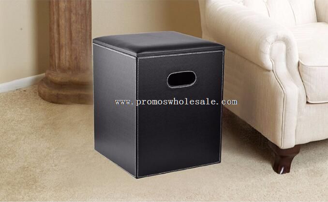 Leather large storage box