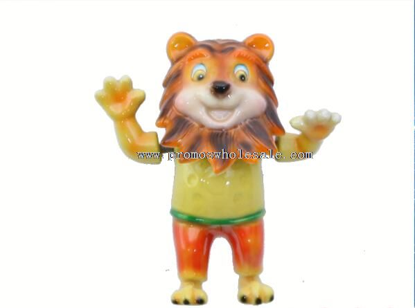 Magnet na ledničku zvíře vlastní 3d Lion