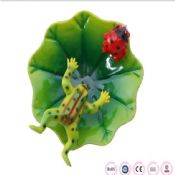 3D natur frosk og laybug forme siste kjøleskap magnet images