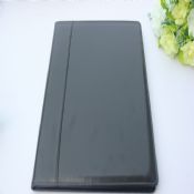 A4 size PU leather promotion cheap portfolio folder images