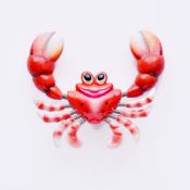 Aimant de réfrigérateur forme crabe images