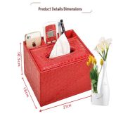 Krokodil-Muster-Leder-Tissue-Papier-box images