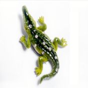 Crocodile shape promotional resin fridge magnet images