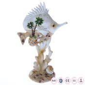 Fish cheap beach color resin decoration images