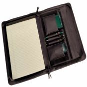 Leather Executive Zip Around Portfolio case images