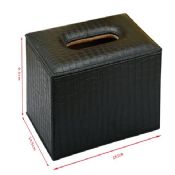 Leather tissue box images