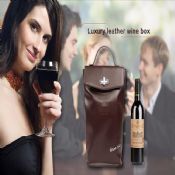 Wein-Ledertasche images