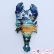 Lobster shape waterproof giveaway fridge magnet images