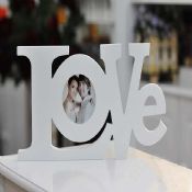 Love theme wooden photo frames images
