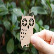 Lovely owl wooden fridge magnet images