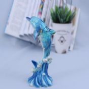 Moderne dolphin design i vakker farge images