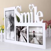 Molden decorate wooden picture/photo frame images