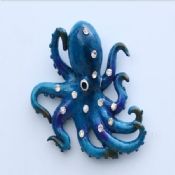 Aimants pour réfrigérateur drôle forme Octopus images