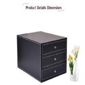 Office leather 3 drawer file cabinet images
