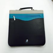 Portofolio file folder dengan Kalkulator dan zipper images