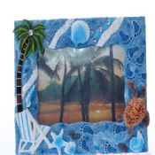 Resin material pretty ordinary photo frame images