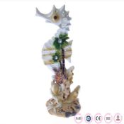 Sea horse form gåva souvenir harts dekoration images