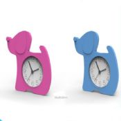 Silicone dog shape Clock images