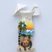 Vase cute polyresin fridge magnet images