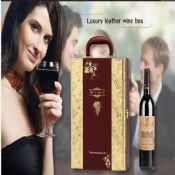 Flasche Wein-Geschenk-box images