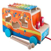 Wooden Animal Car Toy images