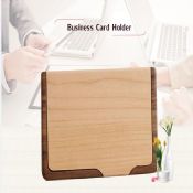 Wooden business card holder images