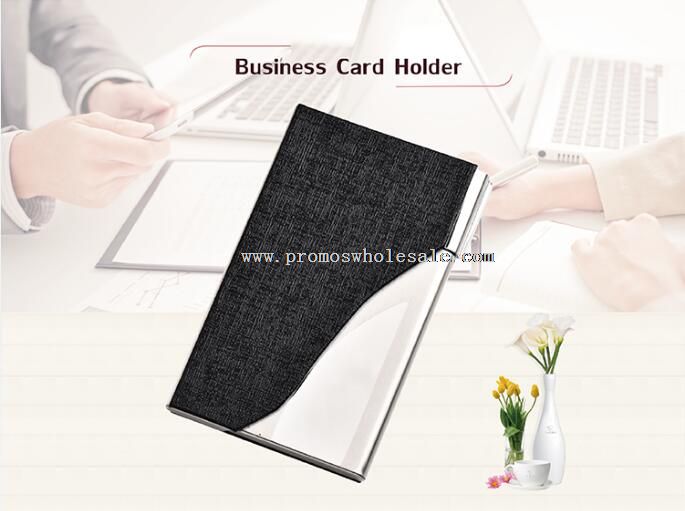 metal business card holder