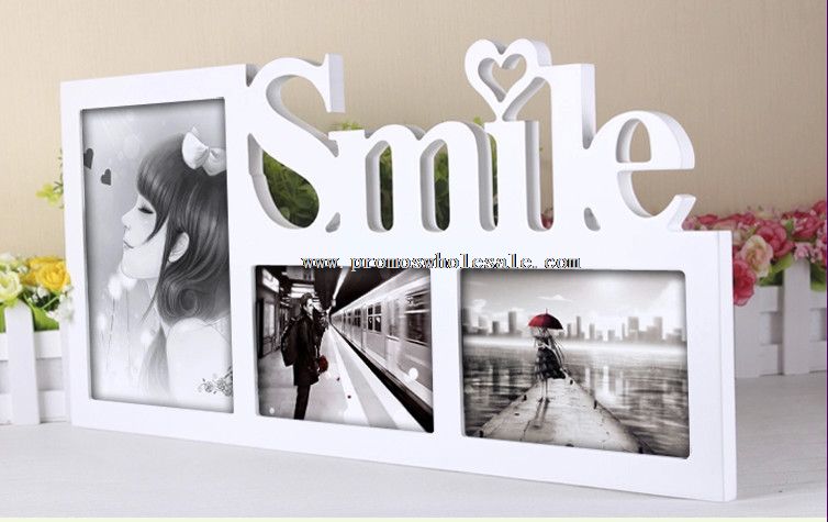 Molden decorate wooden picture/photo frame