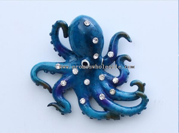 Aimants pour réfrigérateur drôle forme Octopus