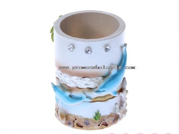 Pen holder resin souvenir gift