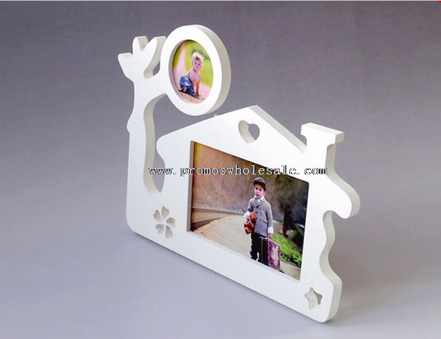 Personality cabin design wooden photo picture frame