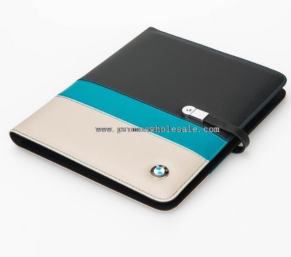 Portfolio with 4000mah power bank