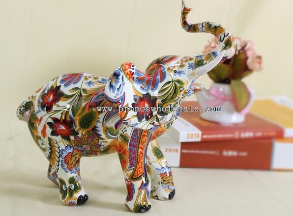 Pretty shape and pattern elephant home decoration