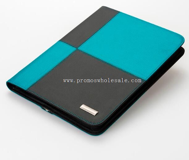 PU portfolio Cover Cases For pad with memo power bank