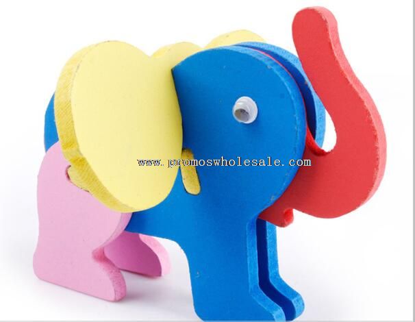 Puzzle elefant jucărie