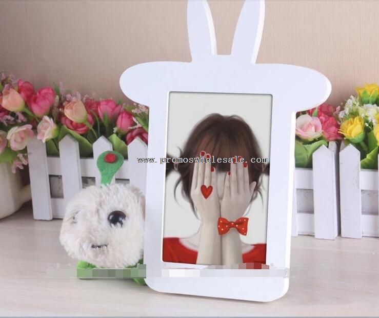 Robbert shape love style Wooden photo frame