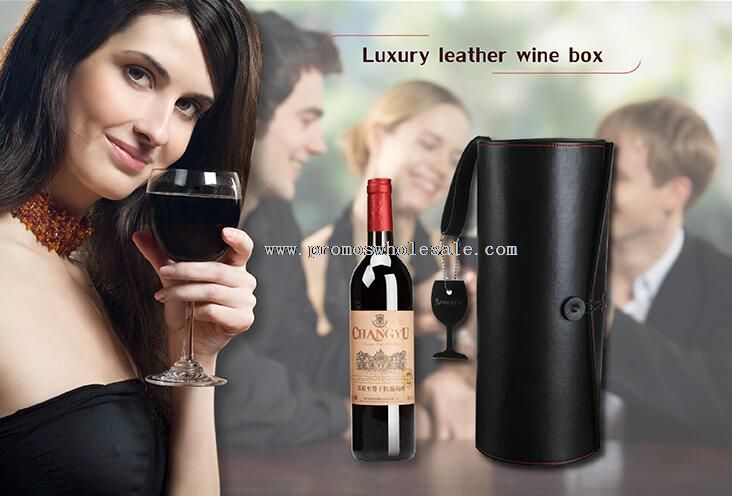 Round tube wine gift box