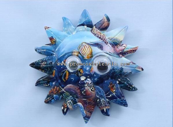 Sea animal shape souvenir fridge magnet