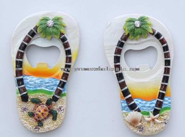 Slipper shape bottle opener