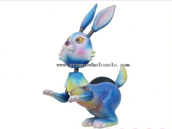 Conejo pequeño regalo entrañable 3d personalizados imanes de nevera