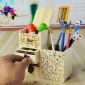Childrens prize gift wooden pen container small picture