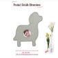 Dog shape Photo frames small picture