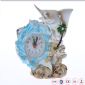 Reloj de la decoración del acuario de peces shap small picture