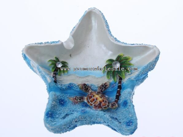 Star shape ashtray