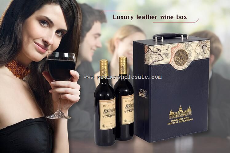 Costura caja clásica del vino