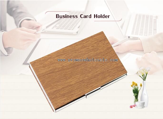 Table business card holder
