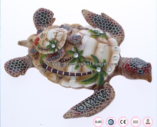 Skildpadde figur gave souvenir Boligmontering