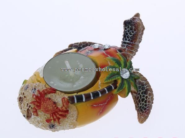 Turtle shape candle holder