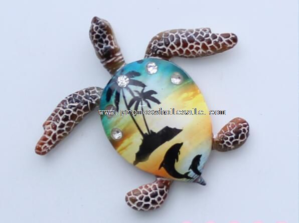 Turtle shape cool kitchen magnets