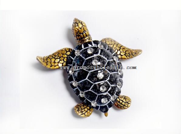 Turtle shape fridge magnet